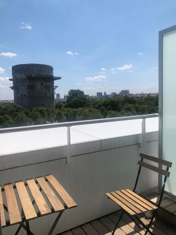 Augartenblick Penthaus 17 - Blick Zum Riesenrad Виена Екстериор снимка