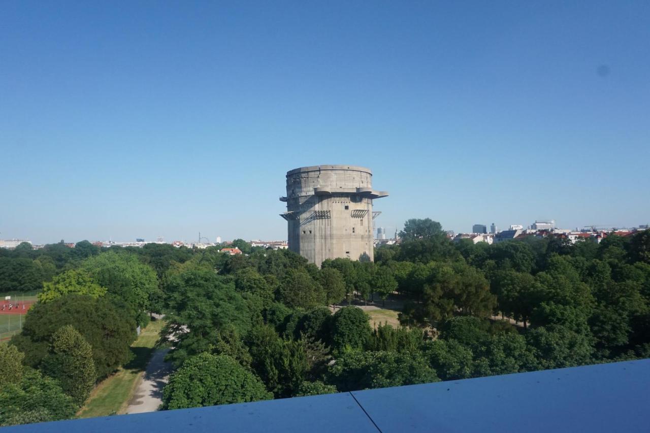 Augartenblick Penthaus 17 - Blick Zum Riesenrad Виена Екстериор снимка