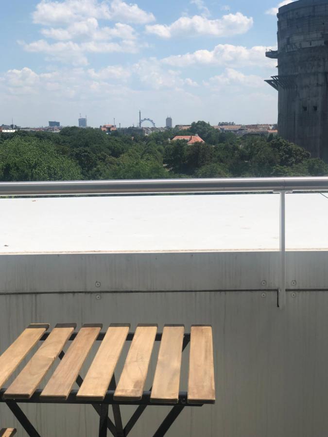 Augartenblick Penthaus 17 - Blick Zum Riesenrad Виена Екстериор снимка